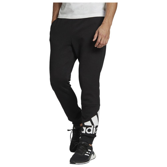 Adidas Ανδρικό παντελόνι φόρμας Essentials Fleece Tapered Cuff Logo Pants Adidas Ανδρικό παντελόνι φόρμας Essentials Fleece Tapered Cuff Logo Pants